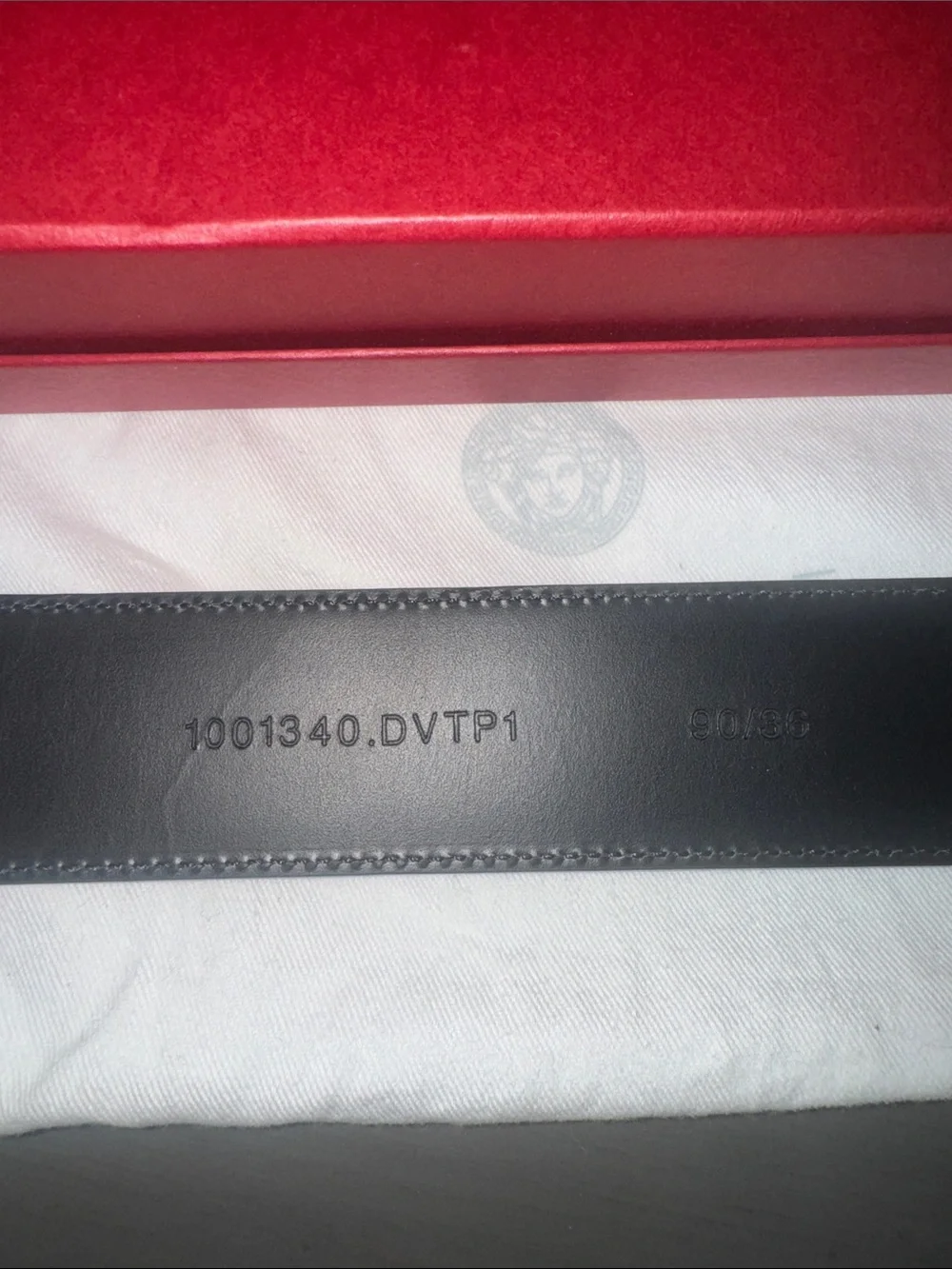 Versace Black Leather Belt with Gold Medusa Head Buckle